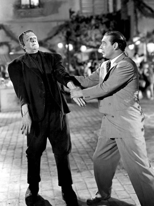 Frankenstein rencontre le loup-garou