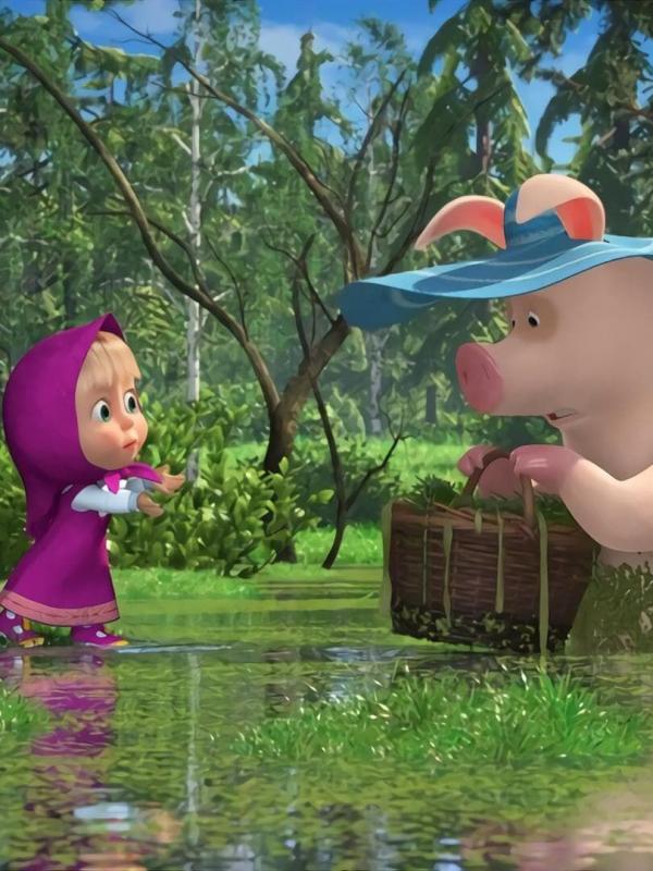 Masha et Michka S5 E9