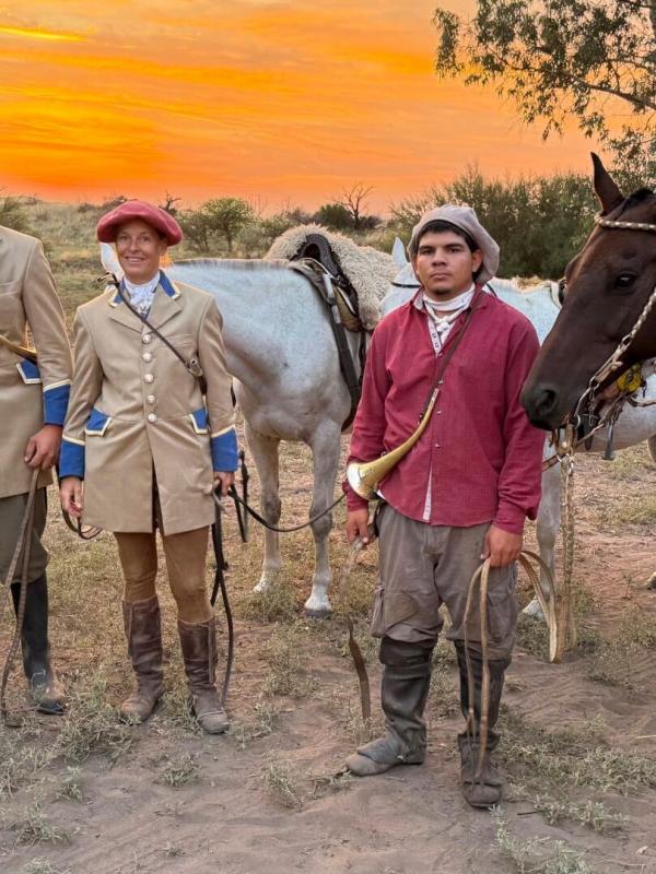 Un équipage en Argentine